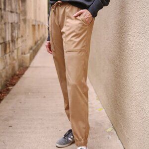 PUROTATTO Trousers Cammello